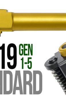 AR9 4.5" 9mm 9x19 1:10 1/2x28 Barrel 416 Stainless Steel Black - Polymer 80 Gun shop