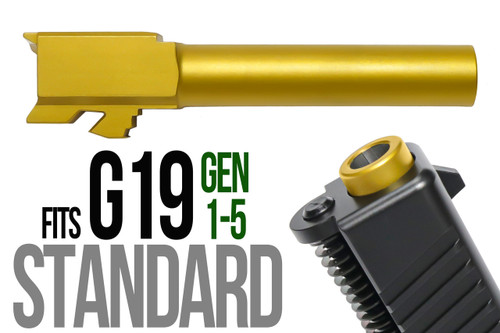 AR9 4.5" 9mm 9x19 1:10 1/2x28 Barrel 416 Stainless Steel Black - Polymer 80 Gun shop