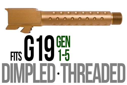 Fits Glock 17 New 9mm Match Grade Barrel in Copper - Polymer 80 Gun shop