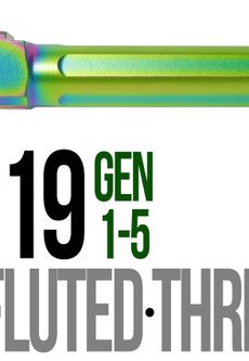 Fits Glock 19 9mm Match Grade Barrel Golf Ball Dimpled in Radio Active - Polymer 80 Gun shop