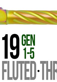 Fits Glock 17 New  9mm Match Grade Barrel in Gold - Polymer 80 Gun shop