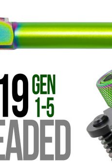 Fits Glock 17 GEN 5 Match Grade 9mm Barrel threaded - Polymer 80 Gun shop