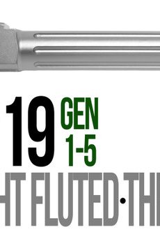 Fits Glock 19  9mm Match Barrel in Plum - Polymer 80 Gun shop