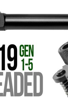 Fits Glock 17 New  9mm Match Grade Barrel threaded - Polymer 80 Gun shop