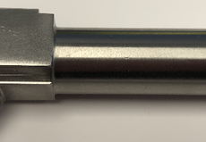 Fits Glock 19 9mm Match Straight Fluted Threaded Barrel Naked Stainless - Polymer 80 Gun shop