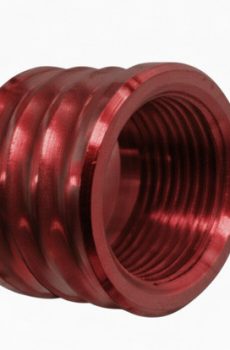 Thread Protector 1/2 x 28 (9mm & .357SIG Barrel) Coil in Radio Active Green - Polymer 80 Gun shop