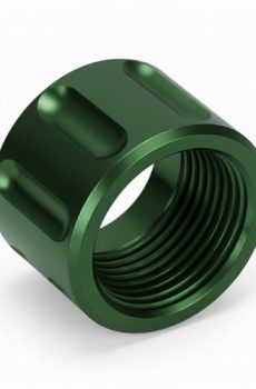 Thread Protector 1/2 x 28 (9mm & .357SIG Barrel) Straight Fluted in Violet - Polymer 80 Gun shop