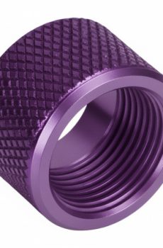 Thread Protector 1/2 x 28 (9mm & .357SIG Barrel) Knurled in Red - Polymer 80 Gun shop