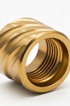 Thread Protector 1/2 x 28 (9mm & .357SIG Barrel)Thick Spiral in Copper - Polymer 80 Gun shop