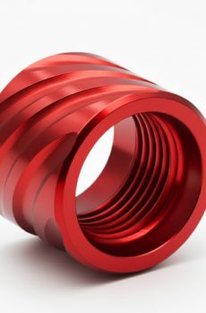 Thread Protector 1/2 x 28 (9mm & .357SIG Barrel) Straight Fluted in Naked - Polymer 80 Gun shop