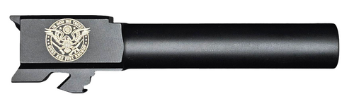 In God We Trust - Guns Are Just Backup Logo Combat Armory barrel Fits Glock 19 New 9mm Match Grade Barrel Threaded - Polymer 80 Gun shop