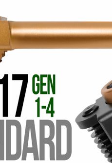 Fits Glock 19 9mm Flush Fit Barrel in Copper - Polymer 80 Gun shop