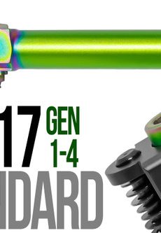 Fits Glock 17 9mm Match Barrel Threaded in Dark Earth - Polymer 80 Gun shop