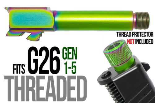 Fits Glock 19 9mm Barrel in Dark Earth - Polymer 80 Gun shop