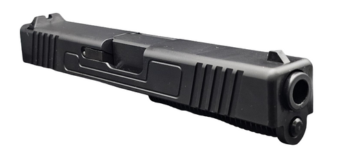 Slide Fits Glock 19 Gen3 Fully Assembled Tapered Nose Black Nitride Threaded - Polymer 80 Gun shop