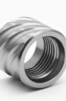 Thread Protector 1/2 x 28 (9mm & .357SIG Barrel) Thick Spiral in Black - Polymer 80 Gun shop