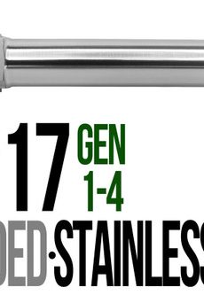 Fits Glock 17  Gen 1-4 9mm Barrel in Naked Stainless Steel - Polymer 80 Gun shop
