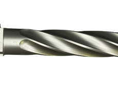 Fits Glock 17 9mm Match Thin Spiral Fluted Threaded Barrel  in Flat Gray - Polymer 80 Gun shop