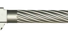 Fits Glock 19 9mm Match Diamond Weave Threaded Barrel in Gold - Polymer 80 Gun shop